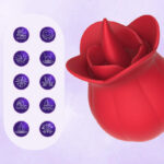 Tongue Orgasm Rose Vibrating Egg - Image 2