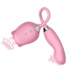 Rose Suction Cup Vibrant Slap Toy - Image 3