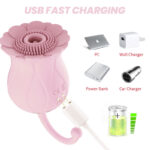 Rose Vibrator Female Pleasure Toy - Image 4