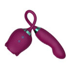 Rose Suction Cup Vibrant Slap Toy
