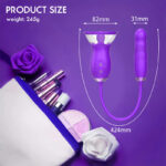 Tongue-Lick Rose Vibrator Toy - Image 6