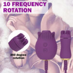 Rose Pleasure Combo Vibrating Expanding Sucking - Image 3