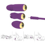Rose Pleasure Combo Vibrating Expanding Sucking - Image 2