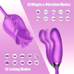 Licking Rose Vibrator Tongue Stimulation - Image 6