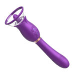 Telescopic Rose Suction Toy Vibe