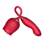 Rose Suction Cup Vibrant Slap Toy - Image 4