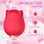 Dancing Tongue Rose Vibrator - Image 8