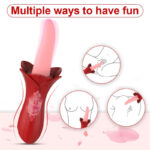 Intimate Tongue Rose Vibrator for Women - Image 7