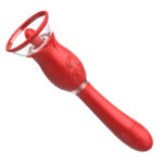 Telescopic Rose Suction Toy Vibe - Image 7