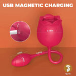 Dual Action Rose Vibrator - Image 5