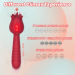 Red Rose G-spot Licker Vibrator - Image 2
