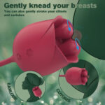 Vibrant Rose Pleasure Buddy - Image 3