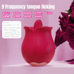 Sensual Tongue Stimulating Rose Toy - Image 3
