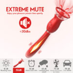 Telescopic Rose Suction Toy Vibe - Image 4