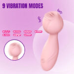 Blushing Pleasure Rose AV Vibrator - Image 2