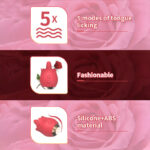 Women's Sensual Pleasure Rose Toy - Image 5