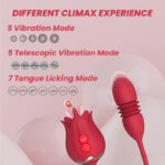 Rose Tongue Licker Clit Pleasure Toy - Image 2