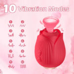 Dancing Tongue Rose Vibrator - Image 5