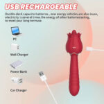 Red Rose G-spot Licker Vibrator - Image 6