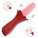 Intimate Tongue Rose Vibrator for Women