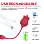 Rose Tongue Licker Clit Pleasure Toy - Image 8