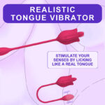 Rose-Lick Dual-Head Silicone Stimulator - Image 2