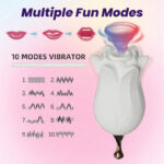 Rose Petal Nipple Licking Vibrator - Image 4