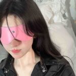 P-346 Leather blackout eye mask - Image 5