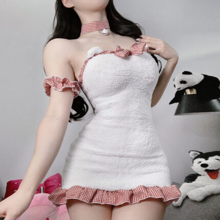 Bear-style bandeau dress