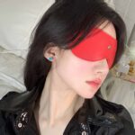 P-346 Leather blackout eye mask - Image 9