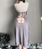 T-1658 Erotic lingerie feminine cross straps - Image 6