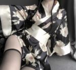 T-2412 Magnolia Japanese kimono - Image 4