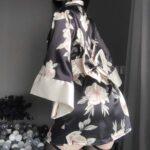 T-2412 Magnolia Japanese kimono - Image 5