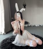 T-2562 Mesh pajamas passion temptation pure lust erotic lingerie women's private room fairy nightdress - Image 3