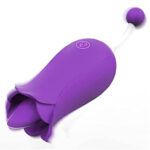 Hermosa-2, Flower Clit Vibrator and Tongue Licker with G Spot Stimulator - Image 8