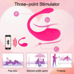 Bluetooth G-Spot Vibrator with Dolphin Design - Image 4