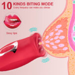 10-Frequency Teasing Breast Vibrator for Women - Image 2