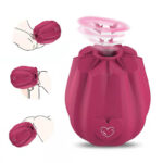 Rose heart Suction Pleasure Toy - Image 4
