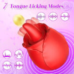 Tongue Licking Suction Vibrator for Women - Image 2