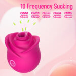 Women's Rose Sucking Vibrator - Image 5