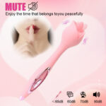 Floral Tongue Wand Sensual Vibrator - Image 4