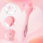 Floral Tongue Wand Sensual Vibrator - Image 5