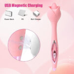 Floral Tongue Wand Sensual Vibrator - Image 7