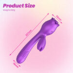 Rabbit Dual G-Spot Rose Sucker Vibrator - Image 3