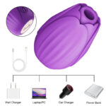 Blooming Rose Vibrator: Adult Pleasure Toy - Image 3