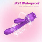 Rabbit Dual G-Spot Rose Sucker Vibrator - Image 4