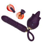 Tongue-Licking Rose Vibrator