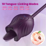 Tongue-Licking Rose Vibrator - Image 2