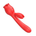 Rabbit Dual G-Spot Rose Sucker Vibrator - Image 7