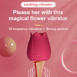 Trendy Rose Sucking Stimulator Pen - Image 2